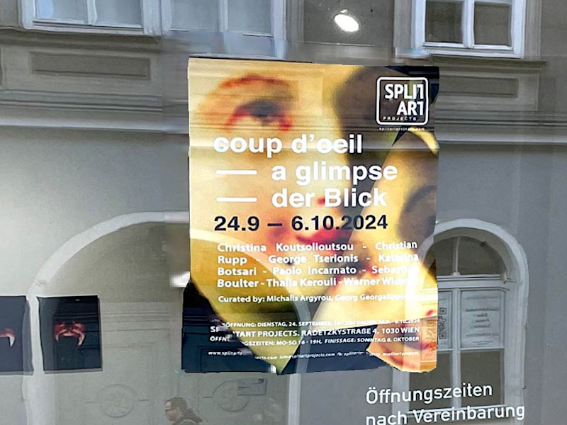 Coup d'oeil/ a glimpse/ der Blick
